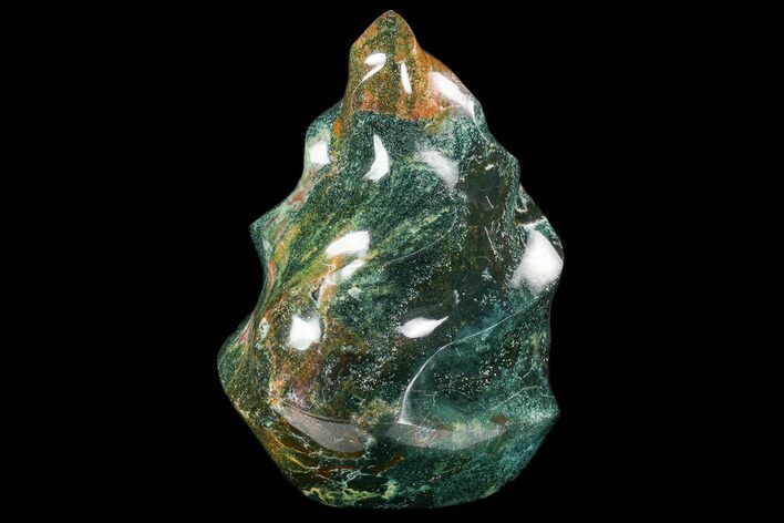 Colorful Jasper Flame - Madagascar #108531